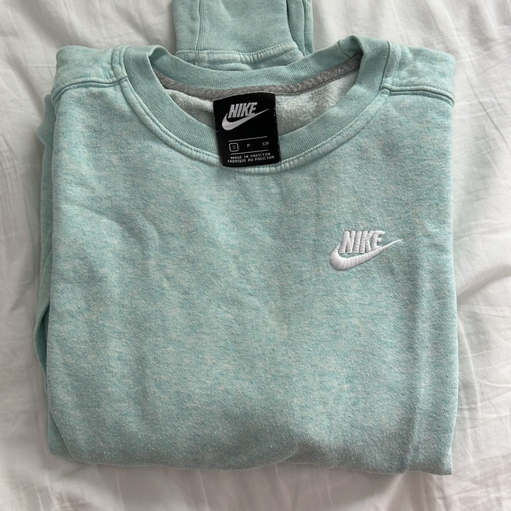 NIKE Lightweight Teal Sweatshirt